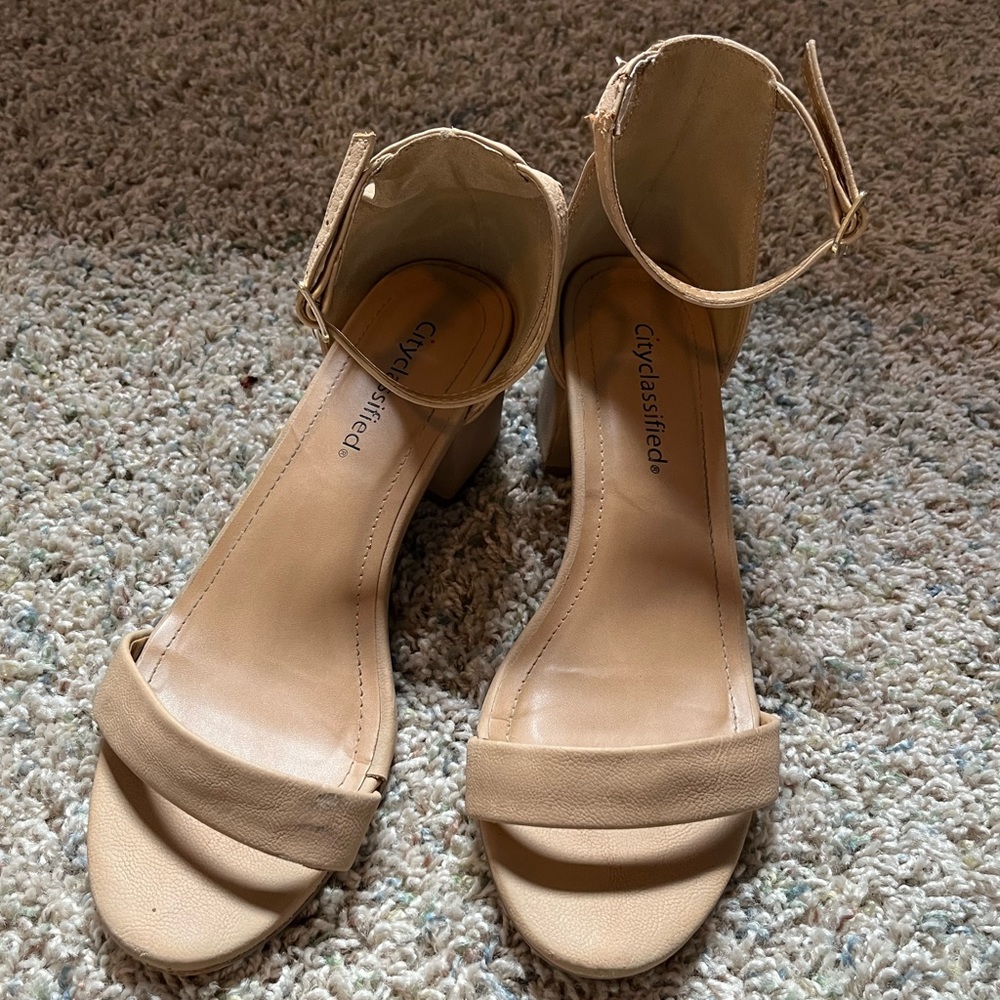 2 inch nude heels